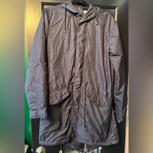 Men's Black&Blue Plaid Jacket